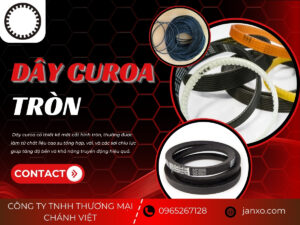 Sản phẩm dây curoa tron của Chánh Việt