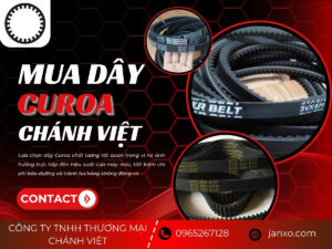 Mua dây curoa ở đâu? Sản phẩm dây curoa chất lượng từ Chánh Việt