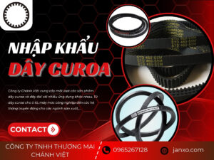 Nhập khẩu dây curoa từ các thương hiệu uy tín hàng đầu