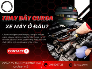 Thay dây Curoa xe máy ở đâu