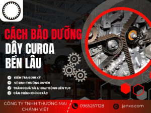 Cách bảo dưỡng dây curoa bền lâu