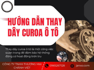 Hướng dẫn thay dây curoa ô tô