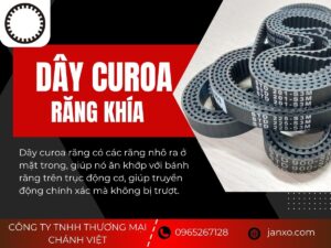 Dây curoa răng khía