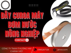 Dây curoa máy bơm nước nông nghiệp