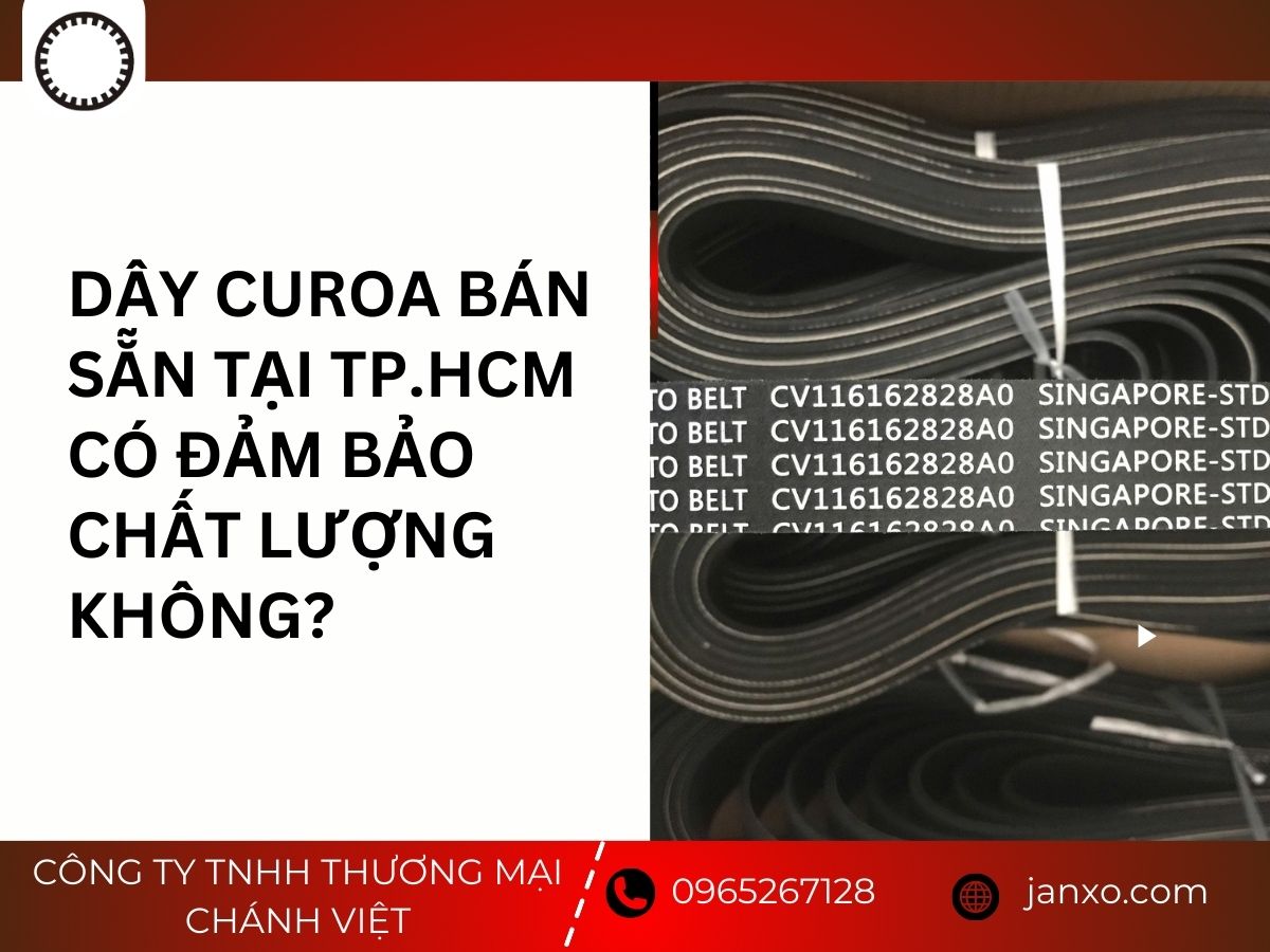 Dây curoa bán sẵn tại TP.HCM
